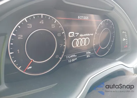 2017 Audi Q7 3.0T Premium z USA, uszkodzony, nr VIN WA1VAAF74HD008517